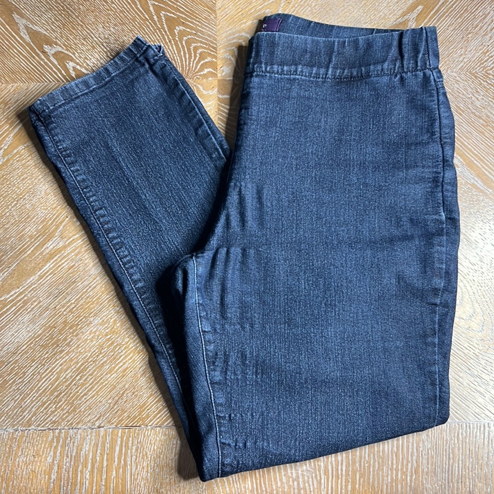 NYDJ Dark Stretch Denim Ankle Jegging 10